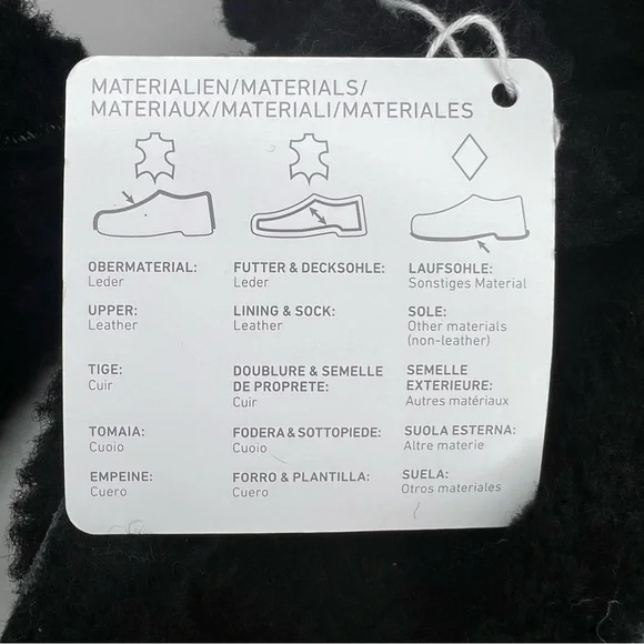 BIRKENSTOCK Arizona Big Buckle Shearling Sandals -NWT- Teddy Black- Women’s 7 - Picture 7 of 9